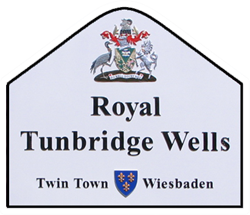 Royal Tunbridge Wells - Town Entry Sign 2009